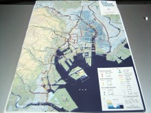 東京東部低地帯レリーフマップ