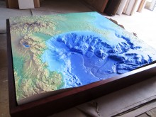 相模湾周辺海底地形模型